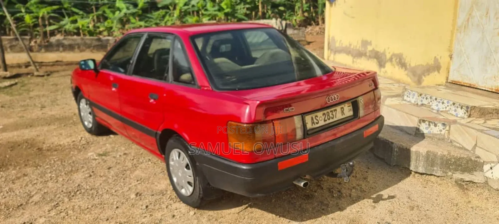 Audi 80 1996 Red