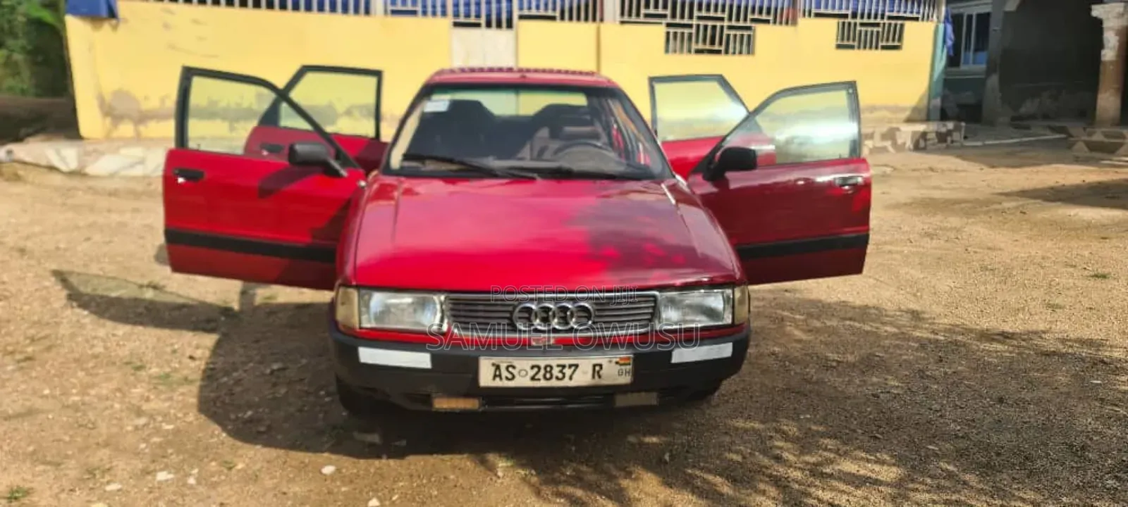 Audi 80 1996 Red