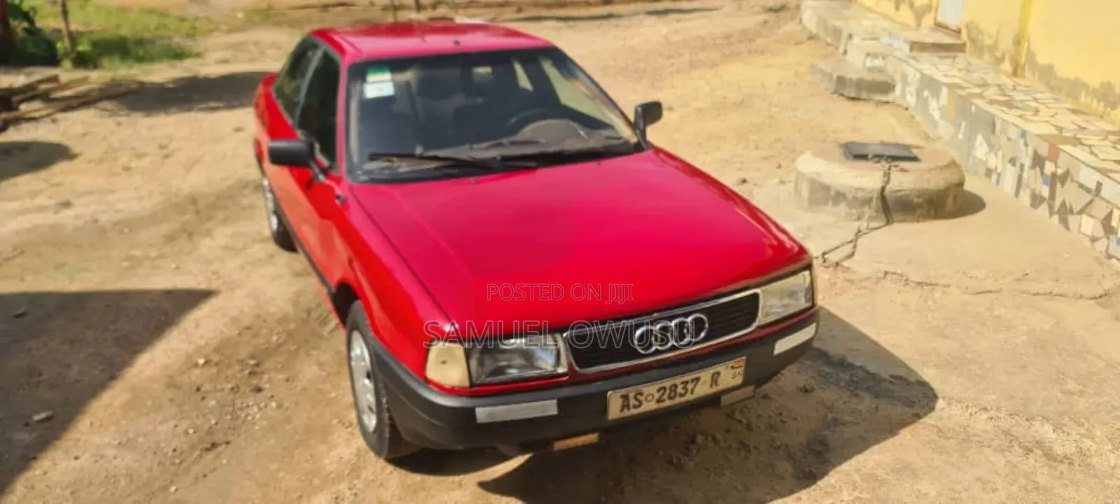 Audi 80 1996 Red