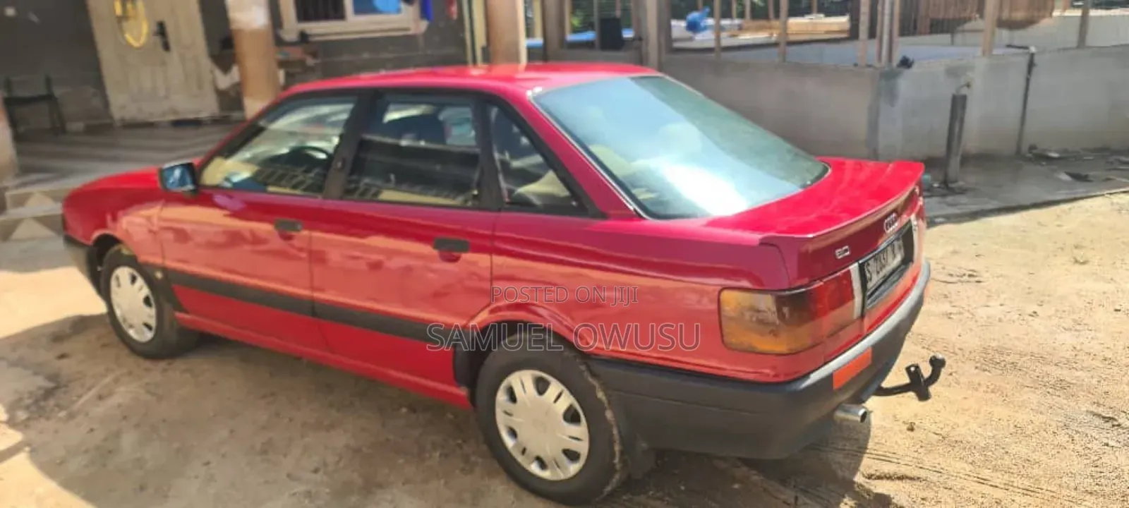 Audi 80 1996 Red