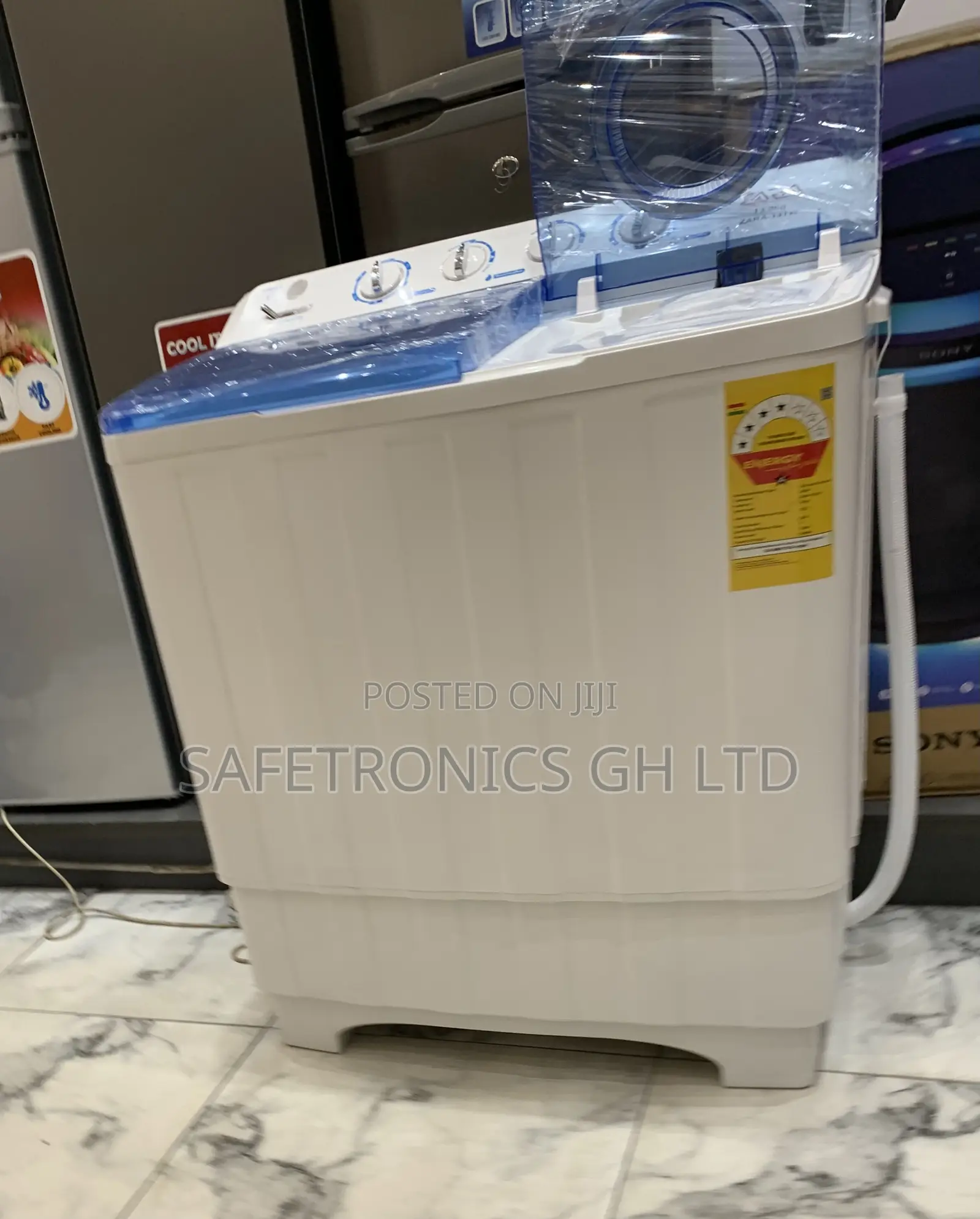 Secure Semiautomatic White Zara Topload 13kg Washer