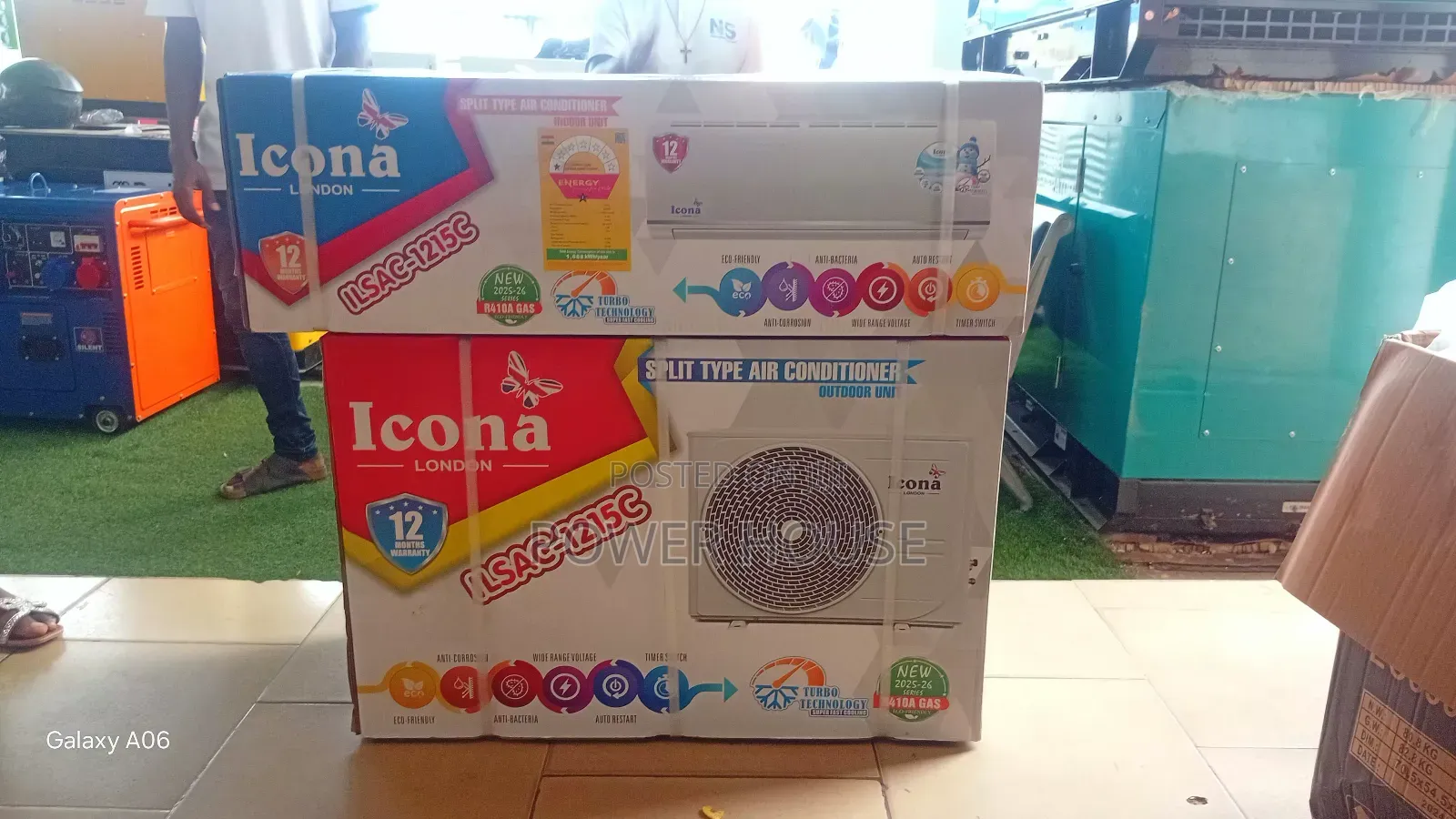 Icona 1.5hp Split Air Conditioner Clean Design