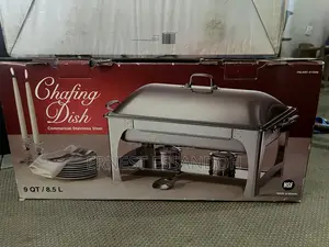 Chafing Dish 9qt Consisting of 8.5l and 13.5l Dishes