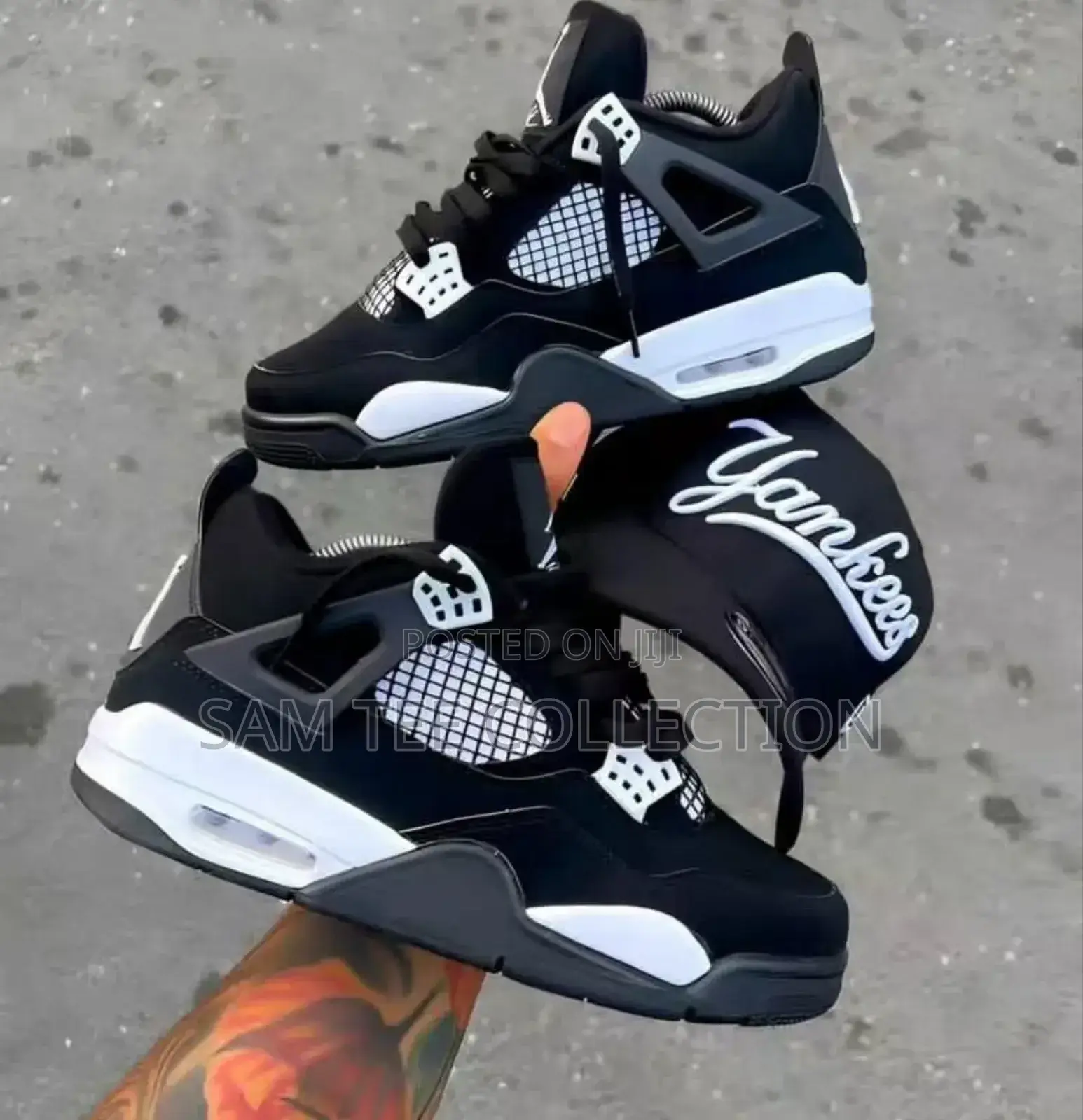 High -Quality Air Jordan Retro 4 Fear Pack. Comes in Different Colour