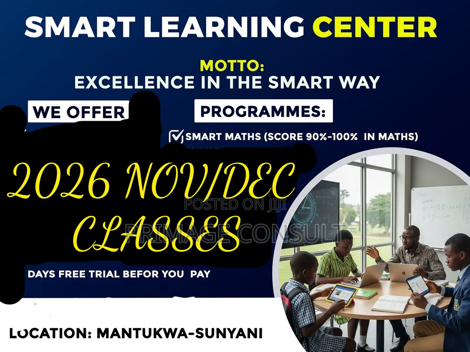 2026 Nov/Dec Classes