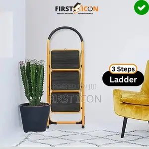 3 Step Portable Steel Ladder - Dingqi 86003