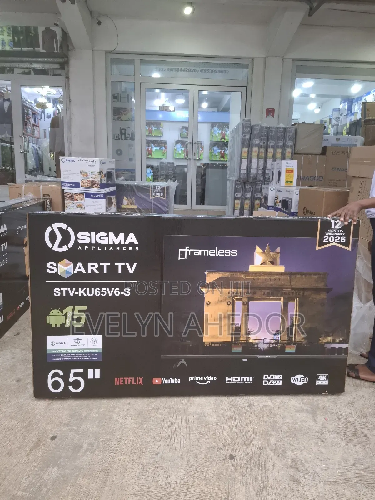 Sigma 65 Inches Uhd Android Tv Available