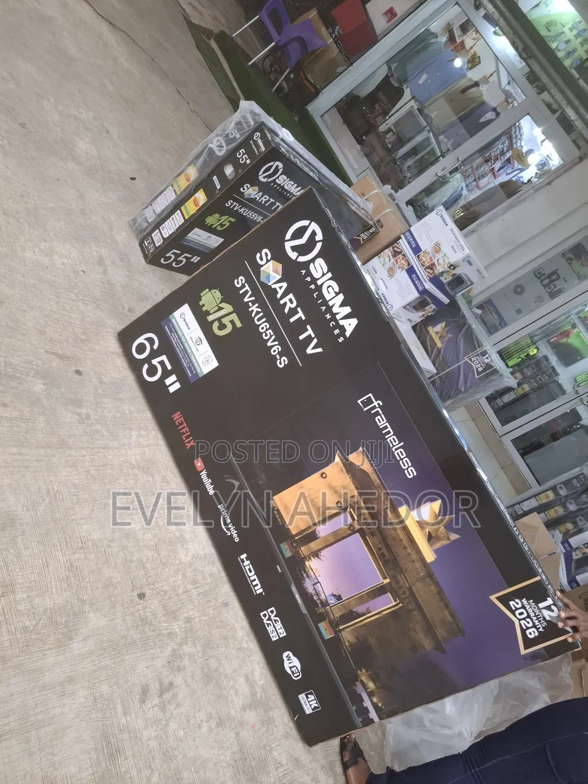 Sigma 65 Inches Uhd Android Tv Available