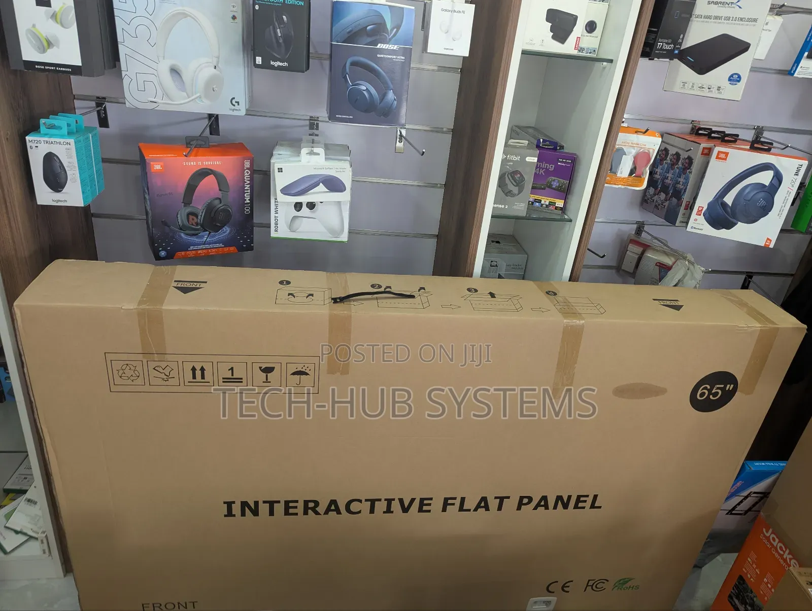 65-Inch Interactive Smart Panel Display
