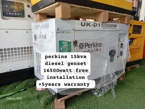 15kva Perkins Diesel Generator | Silent Type | Remote Start Included