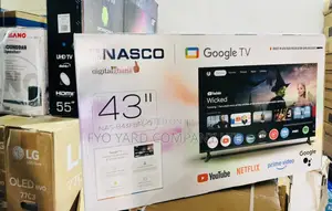 New Arrival Nasco Latest 43inch Smart Digital Andriod Led Google Tv