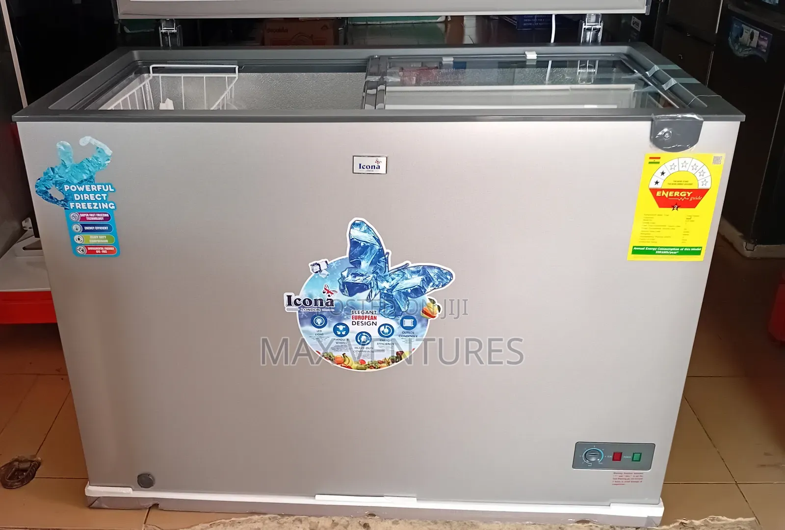 Icona 291l Freezer Fridge – Large Capacity, Nice Look