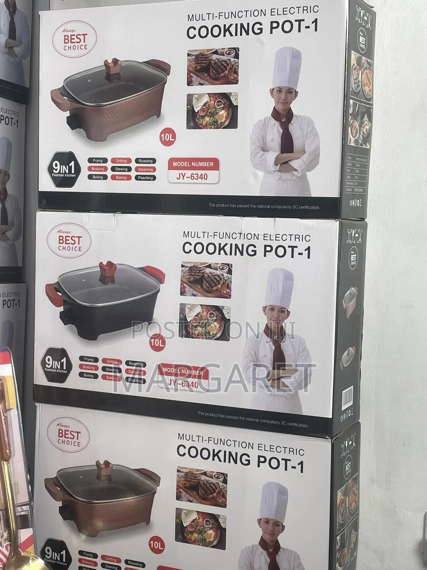 Electric Cooking Pot 10l
