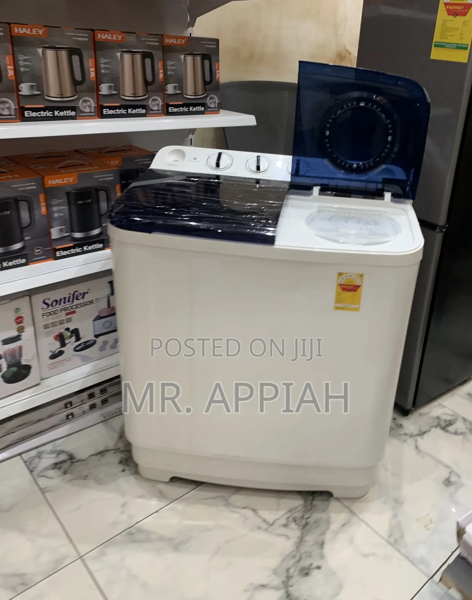 Unique Design TCL-F20tt 7kg Semi-Automatic Electric Washing Machine.