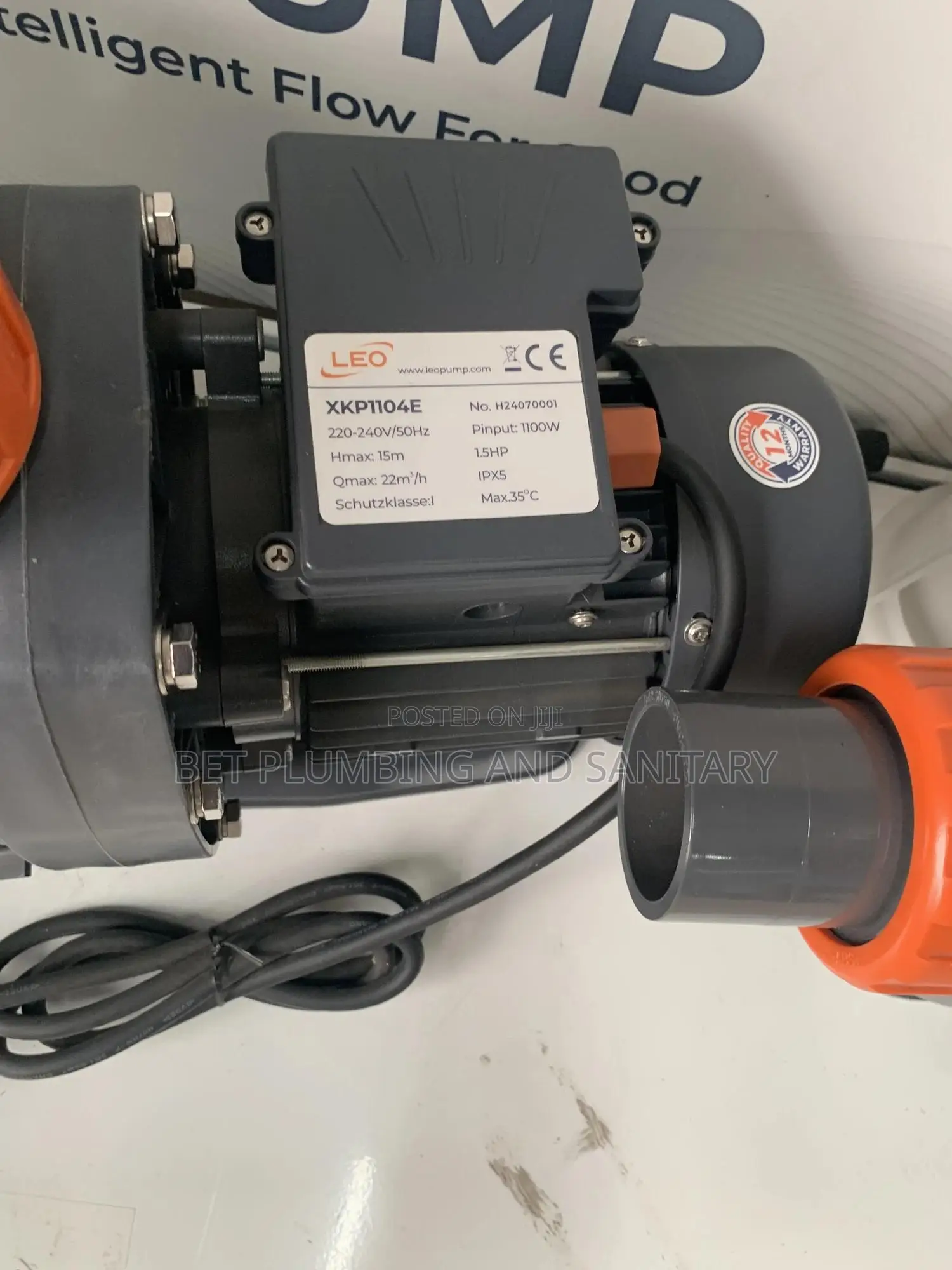 Leo 1.5 Swimming Pool Water Pump_1.5hp Water Pump