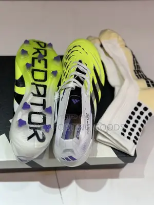 Adidas Predator , Flip Over Tongue in Green Color // Original Quality