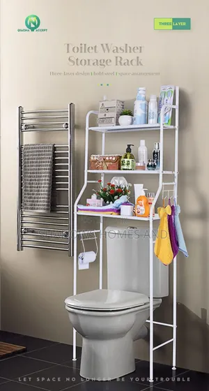 Toilet and Washing Machine Rack