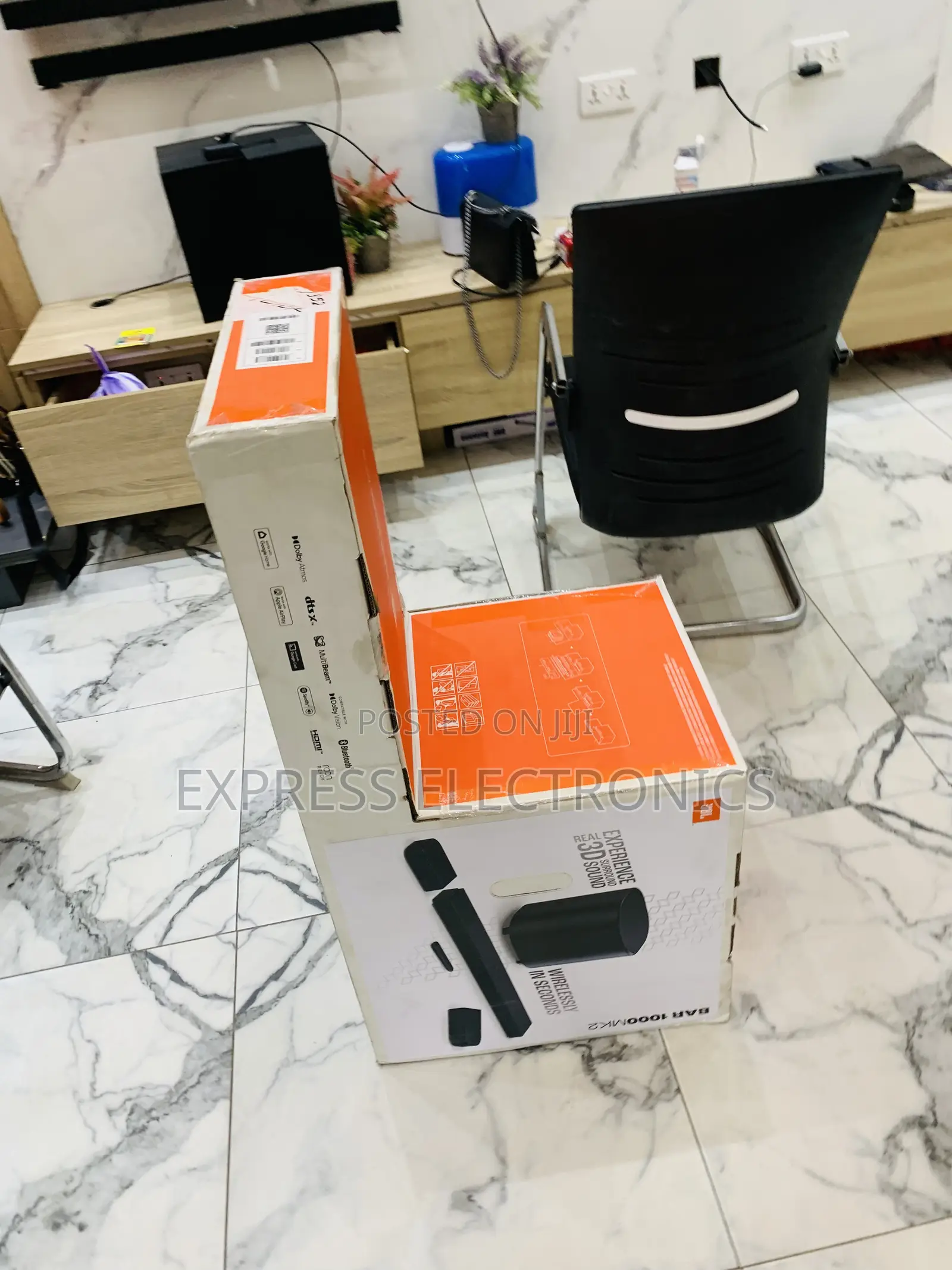 Get a New JBL Sound System JBL Bar 1000 Mk2.