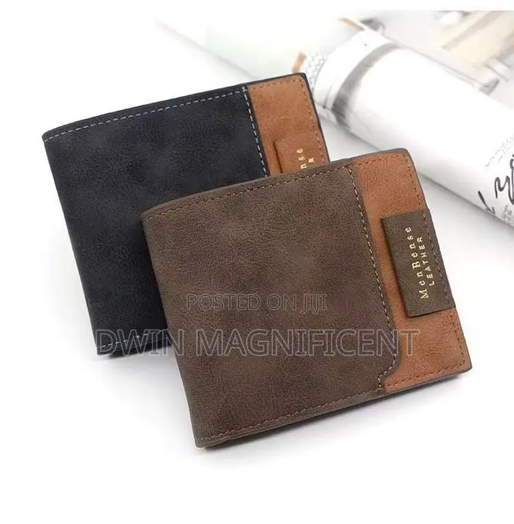 Men's Bense Pu Leather Bifold Wallet