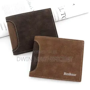 Men's Bense Pu Leather Bifold Wallet