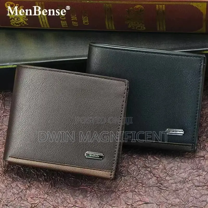 Men's Bense Pu Leather Bifold Wallet