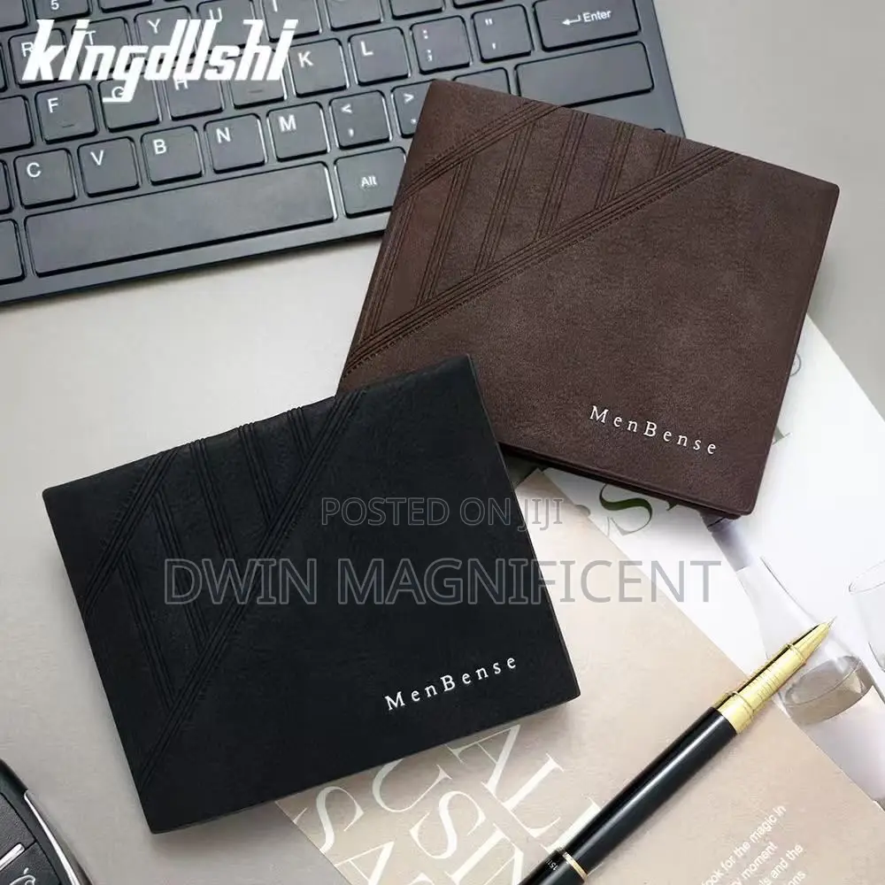 Men's Bense Pu Leather Bifold Wallet
