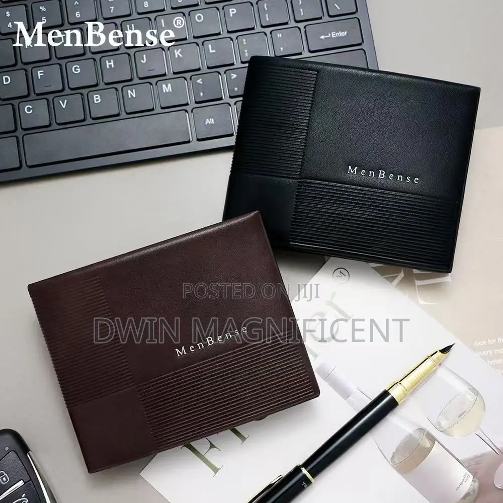 Men's Bense Pu Leather Bifold Wallet