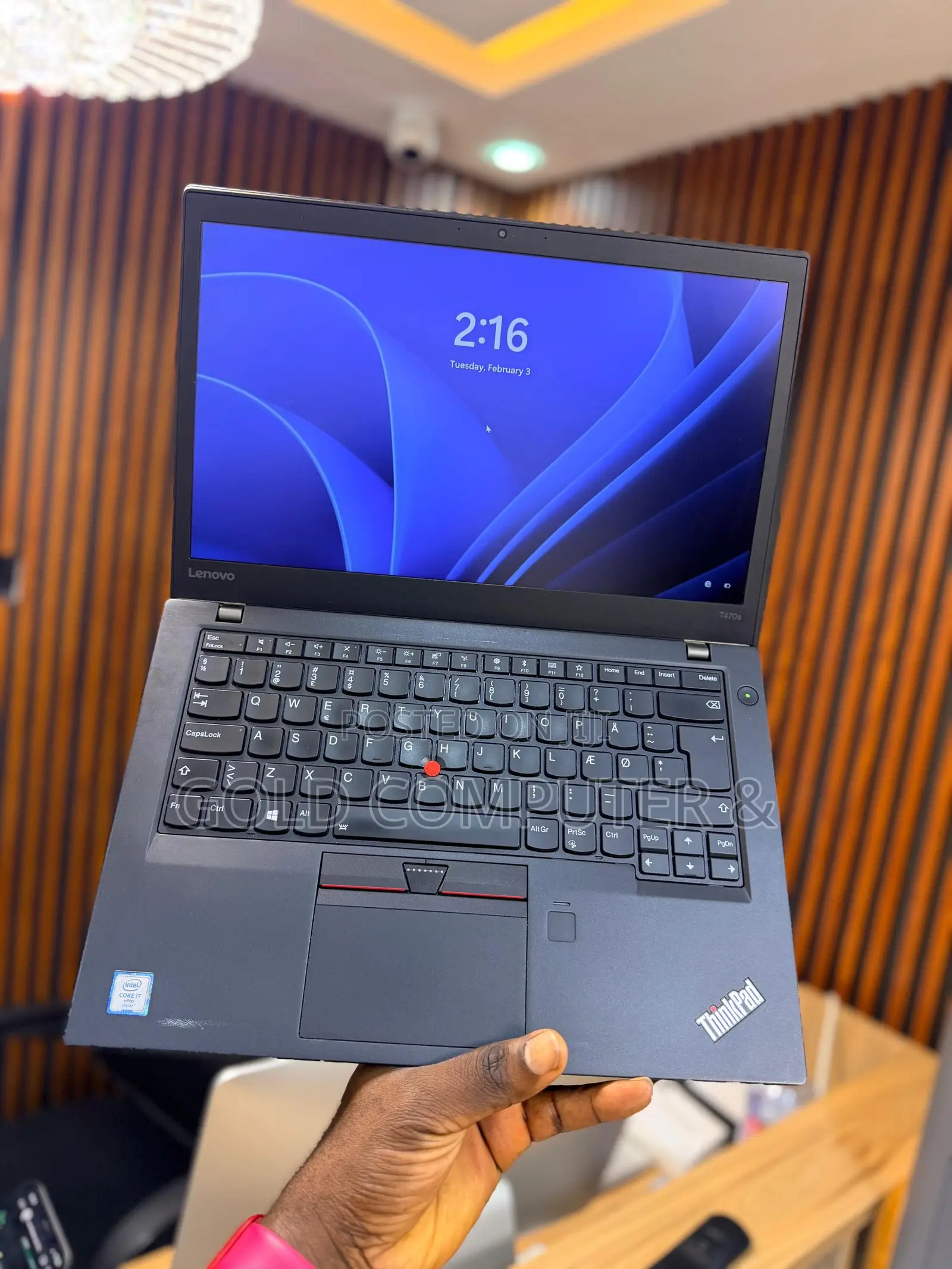Laptop Lenovo ThinkPad T470s 8GB Intel Core i7 SSD 256GB