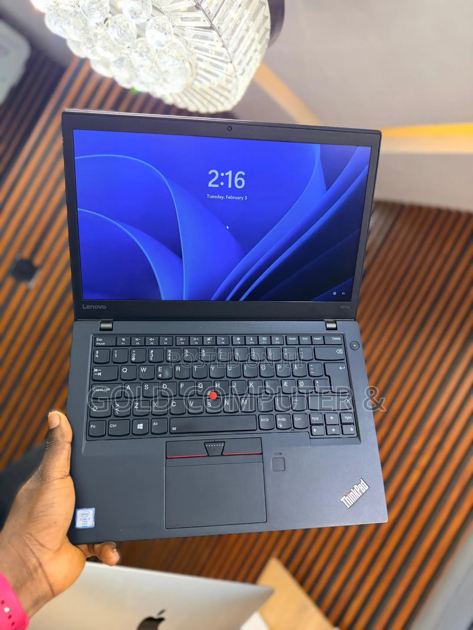 Laptop Lenovo ThinkPad T470s 8GB Intel Core i7 SSD 256GB