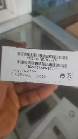 New Google Pixel 7 Pro 256 GB Black
