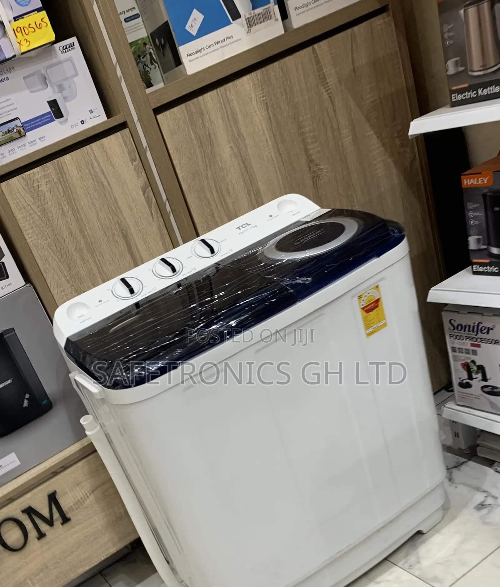 High Reliable TCL White Semiautomatic 7kg Electric Topload Washer