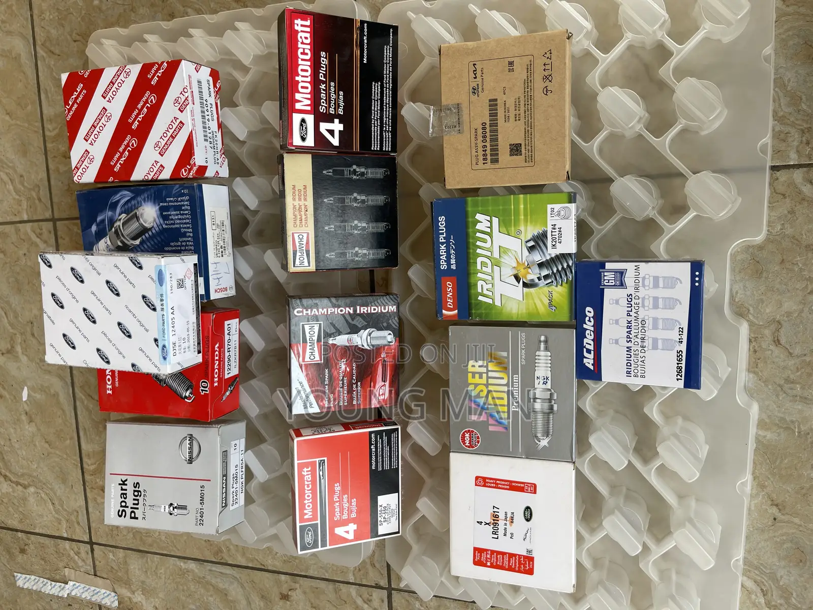 Original Spark Plugs for All Cars Nissan, Hyundai, Toyota, Honda, Ford