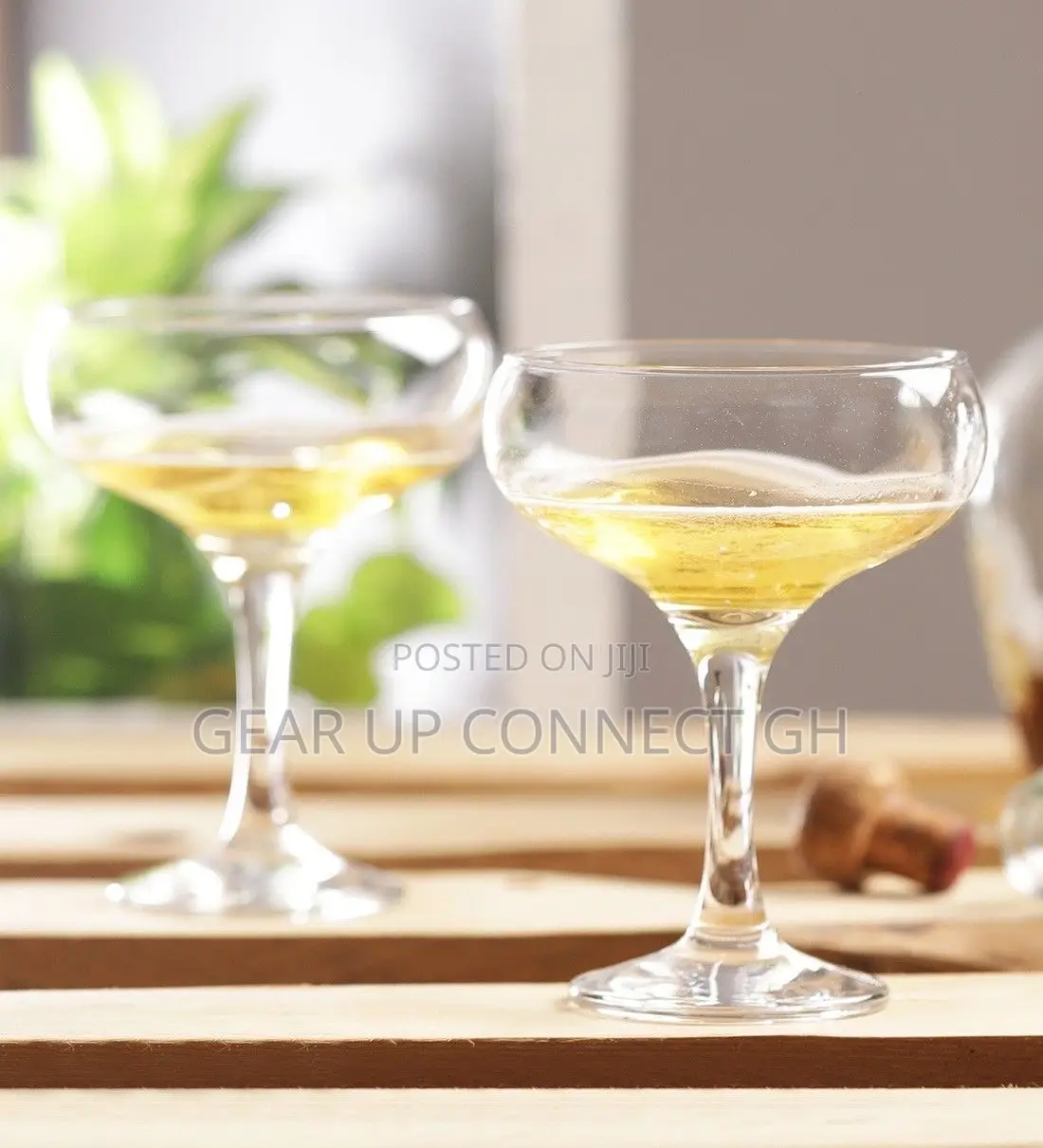 6 Pieces Bistro Champagne Glass