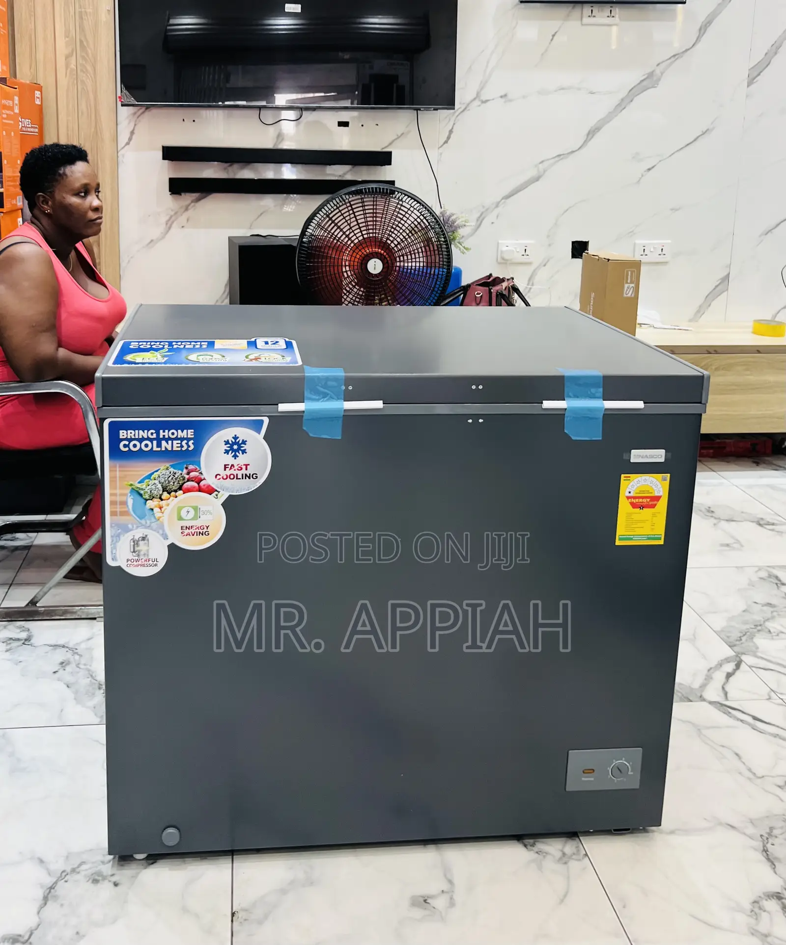 Buy Affordable Nasco Nas300 Single Door Electric Chest Freezer(250ltr)