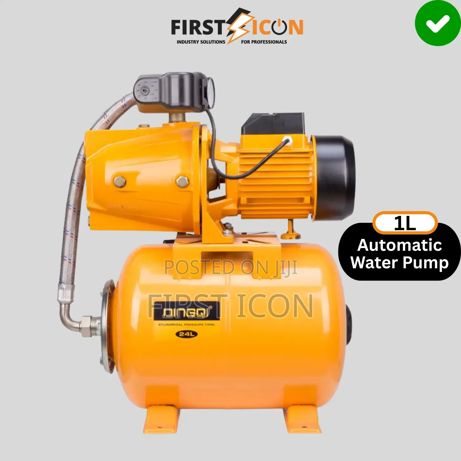 1hp, 750w | 24l Automatic Jet Water Pump - Dingqi 104006