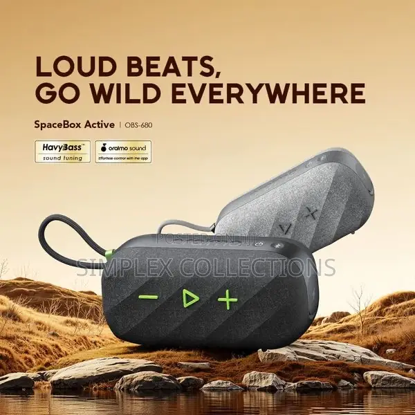 Oraimo Spacebox Active 25w Portable Speaker With Fm Radio Custom Eq