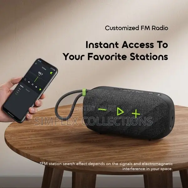 Oraimo Spacebox Active 25w Portable Speaker With Fm Radio Custom Eq