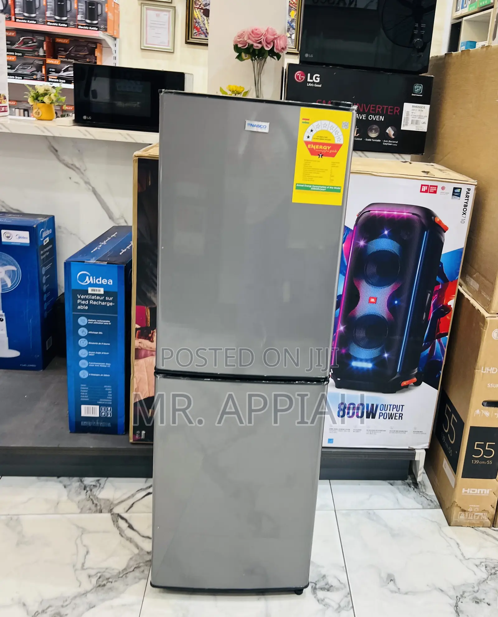 Low Energy Consumption Nasco-D2-20fl 158l Double Door Fridge.