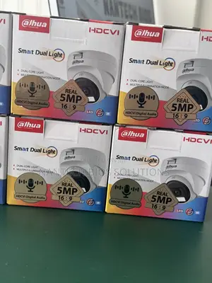 Dahua 5mp Smart Dual Audio Camera Dh-Hac-T1a21p-U-Il-A