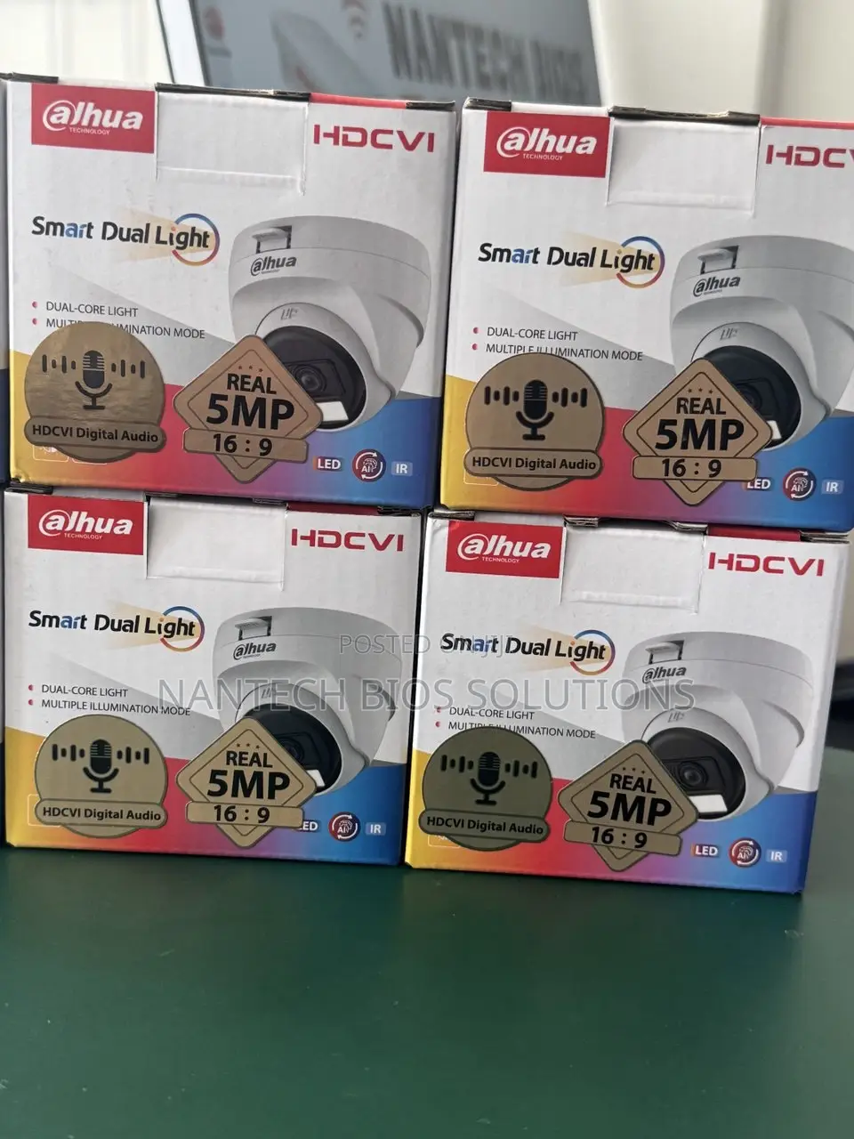 Dahua 5mp Smart Dual Audio Camera Dh-Hac-T1a21p-U-Il-A