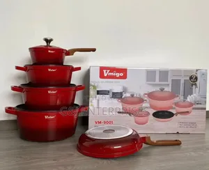 Vimgo -9 Piece Cookware Set