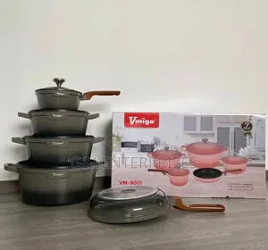 Vimgo -9 Piece Cookware Set