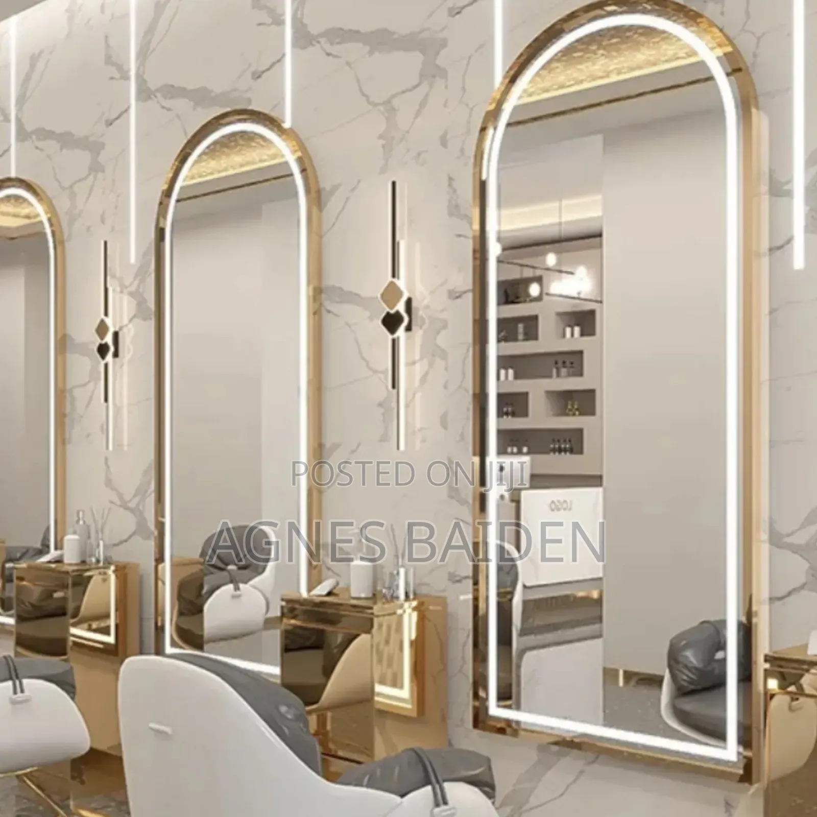 Salon Mirror With Led