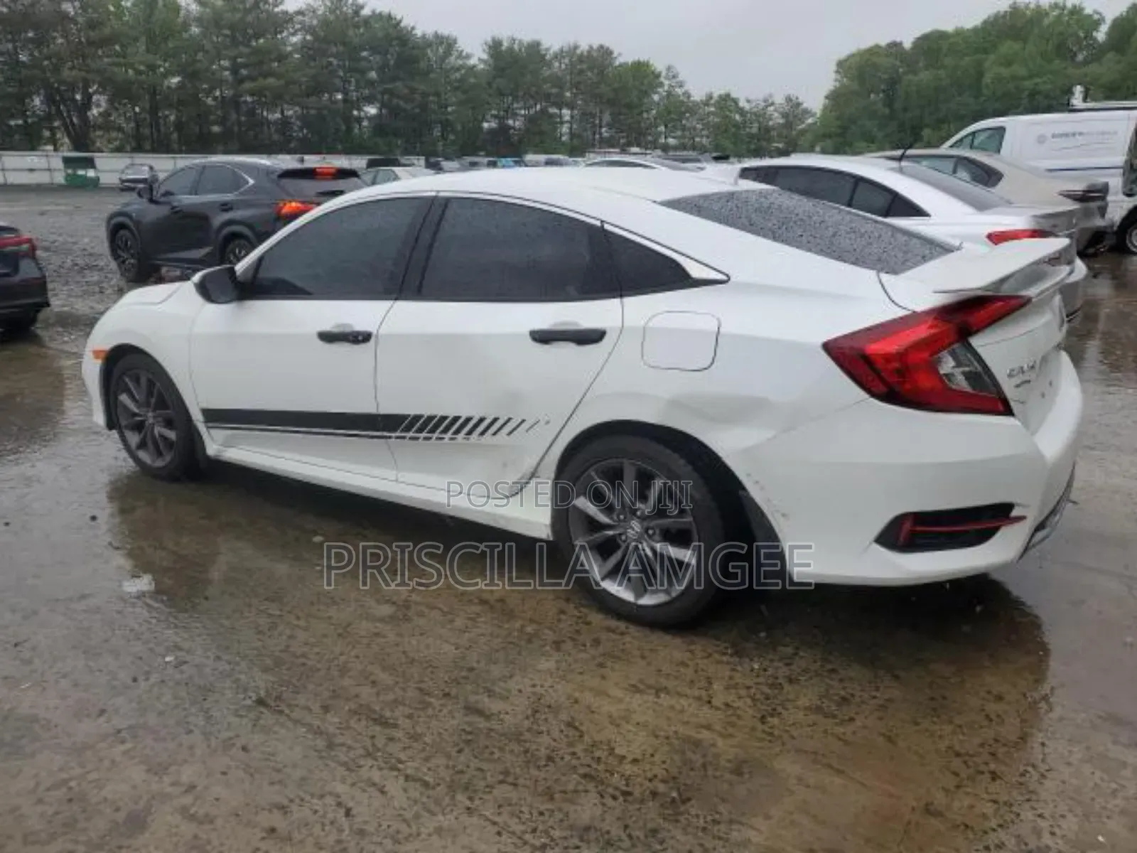 Honda Civic EX-L 2021 White