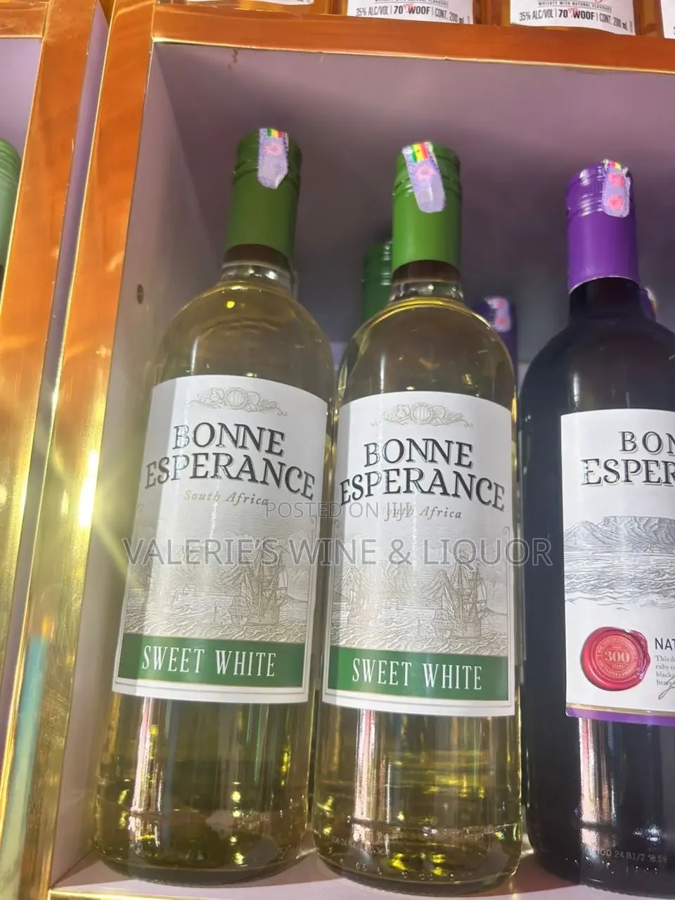 Bonne Esperance White /Red Wine