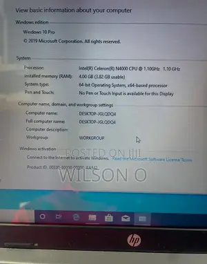 Laptop HP 15 4GB Intel HDD 320GB