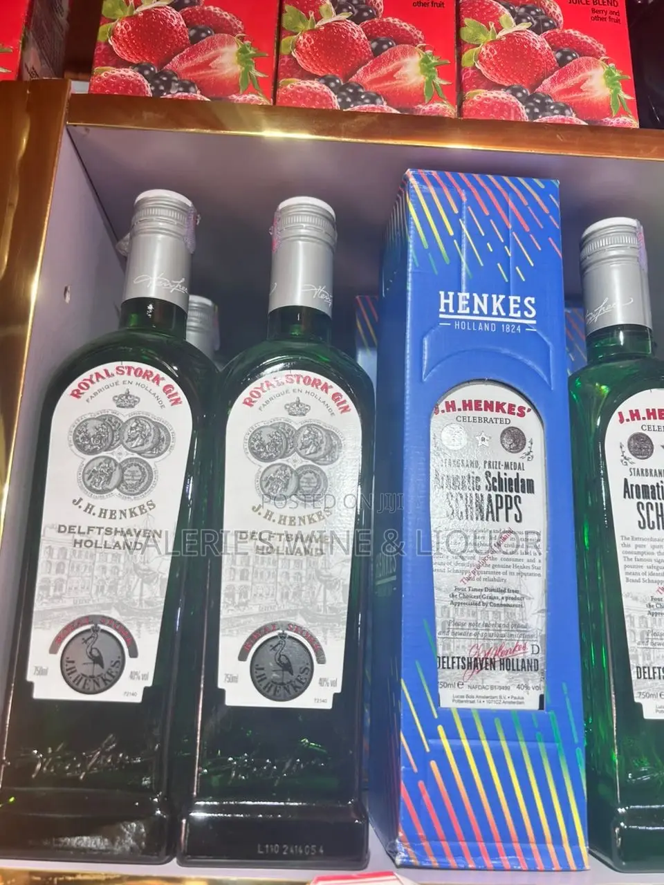 Henkes Star Schnapps- 750ml
