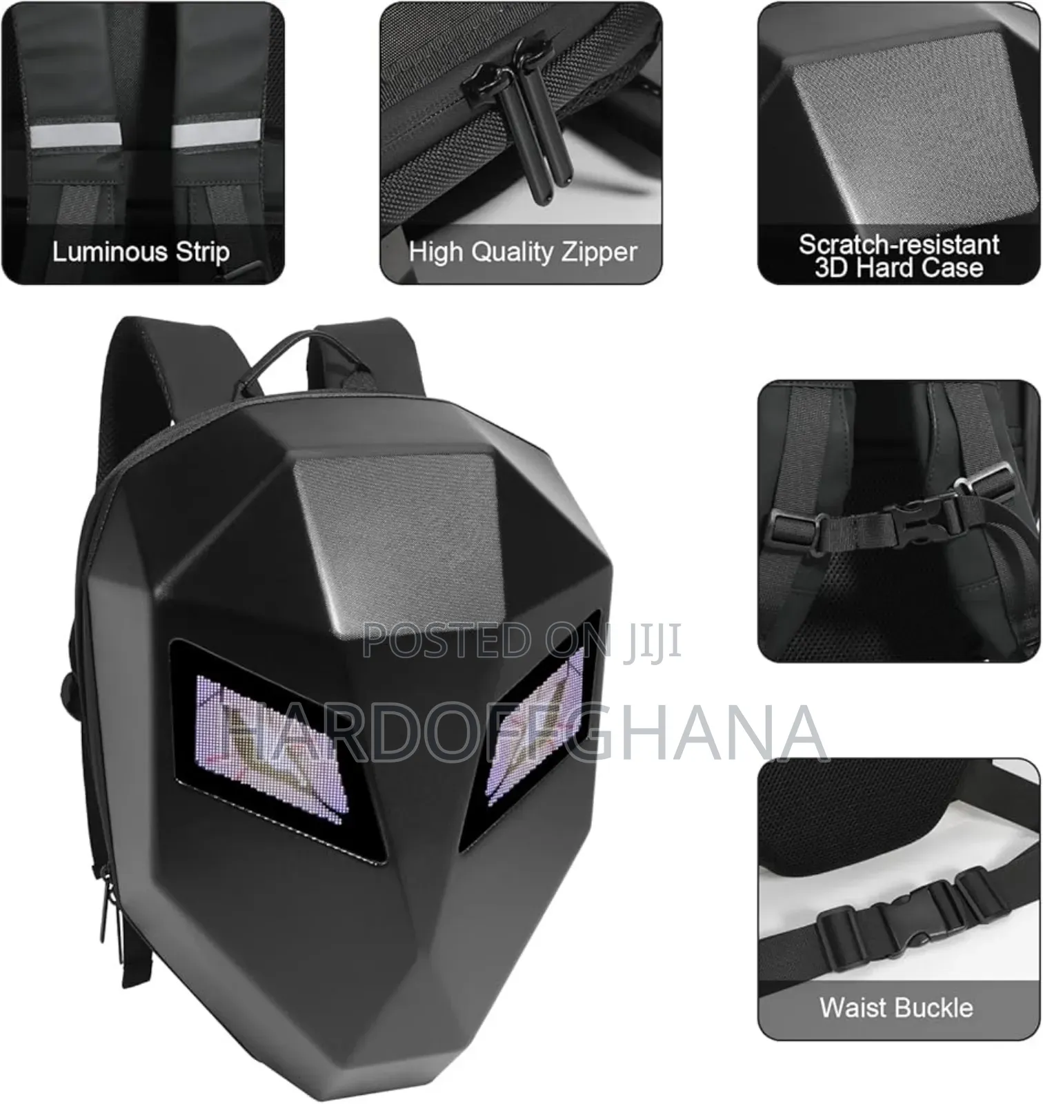 Led Motorcycle Backpack