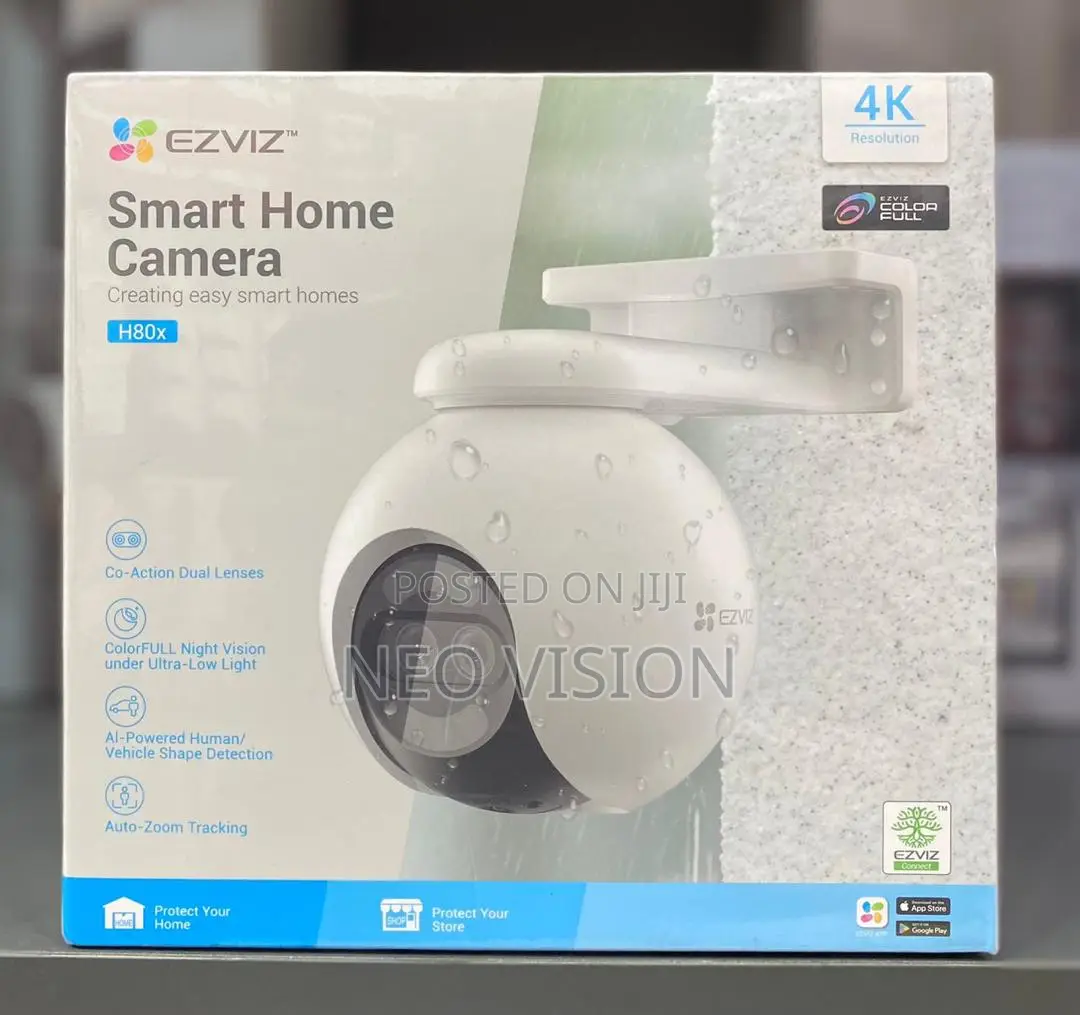 Ezviz H80x Dual Pan Tilt Wi-Fi Camera