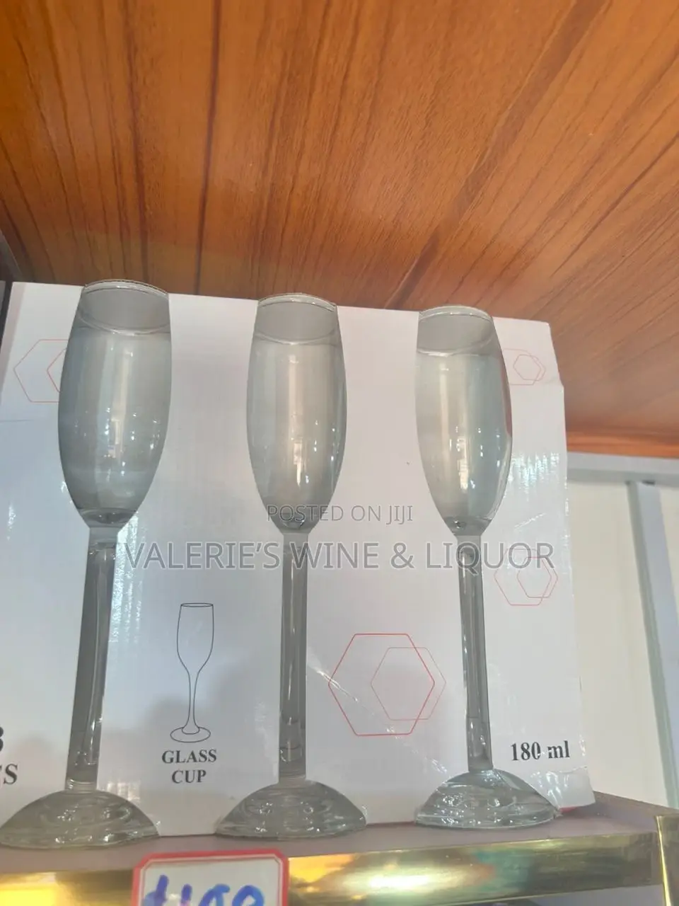 3 Pieces Set Quality Wine Glasses